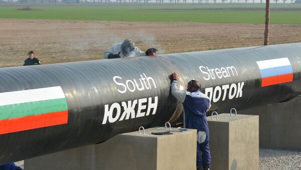 Строительство газопровода Южный поток Строительство газопровода Южный поток