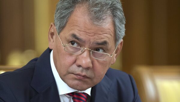 Министр обороны РФ Сергей Шойгу. Архивное фото Министр обороны РФ Сергей Шойгу. Архивное фото