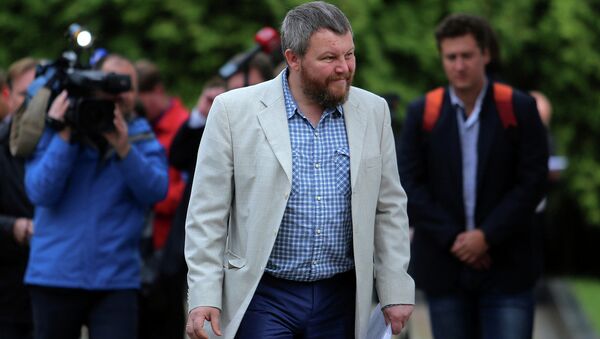 Сопредседатель Временного коалиционного правительства Донецкой народной республики (ДНР) Андрей Пургин. Архивное фото Сопредседатель Временного коалиционного правительства Донецкой народной республики (ДНР) Андрей Пургин. Архивное фото