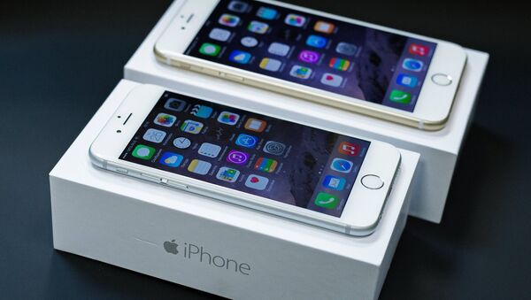 Cмартфонs iPhone 6 и iPhone 6 Plus. Архивное фото Cмартфонs iPhone 6 и iPhone 6 Plus. Архивное фото