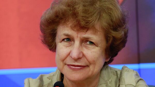 Депутат Европейского парламента от партии Русский союз Латвии Татьяна Жданок. Архивное фото Депутат Европейского парламента от партии Русский союз Латвии Татьяна Жданок. Архивное фото