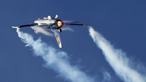 Бельгийский истребитель F-16. Архивное фото Бельгийский истребитель F-16. Архивное фото