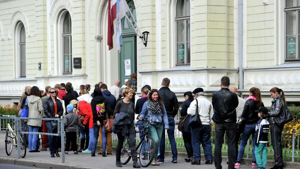 Голосование на парламентских выборах в Латвии Голосование на парламентских выборах в Латвии