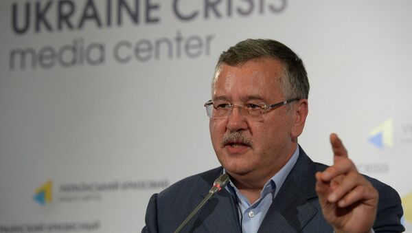Бывший министр обороны Украины Анатолий Гриценко. Архивное фото Бывший министр обороны Украины Анатолий Гриценко. Архивное фото