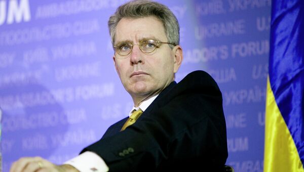 Посол США на Украине Джефри Пайетт, архивное фото Посол США на Украине Джефри Пайетт, архивное фото