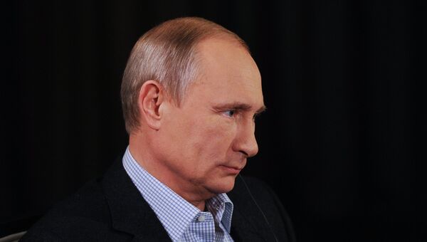 Президент России Владимир Путин. Архивное фото Президент России Владимир Путин. Архивное фото