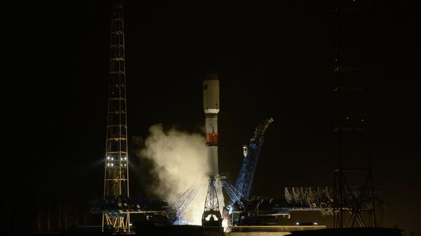 Запуск ракеты-носителя Союз-2.1б с новым аппаратом системы Глонасс Запуск ракеты-носителя Союз-2.1б с новым аппаратом системы Глонасс