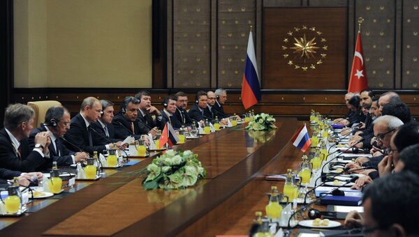 Рабочий визит В.Путина вТурцию Рабочий визит В.Путина вТурцию