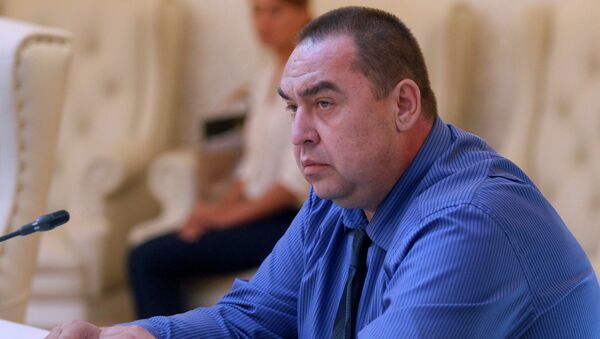 Глава Луганской Народной Республики Игорь Плотницкий. Архивное фото Глава Луганской Народной Республики Игорь Плотницкий. Архивное фото