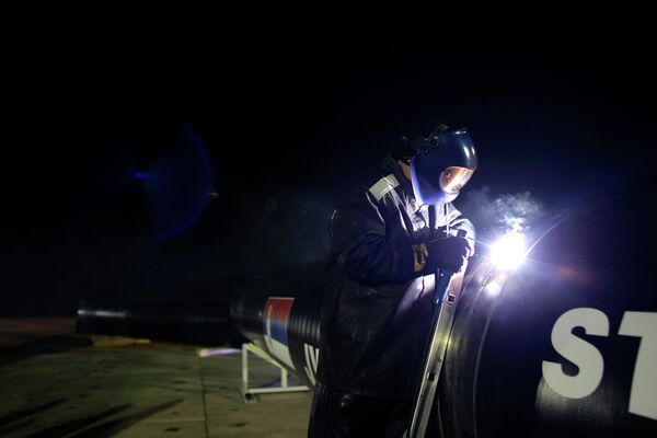 Строительство газопровода Южный поток в Сербии Строительство газопровода Южный поток в Сербии