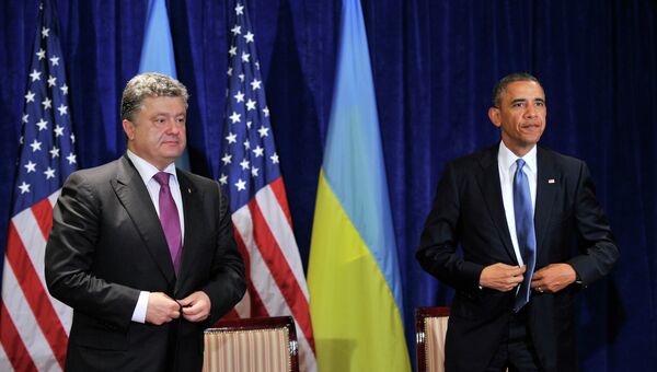 Б.Обама встретился с П.Порошенко Б.Обама встретился с П.Порошенко