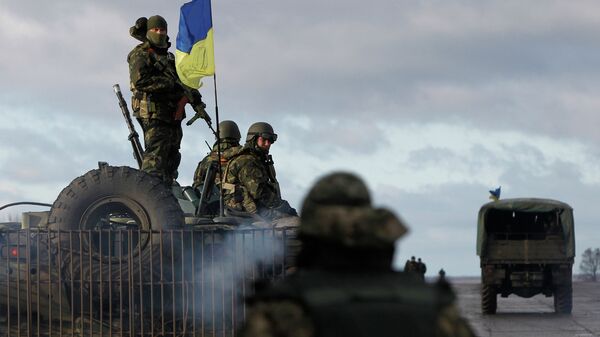 Солдаты украинской армии. Архивное фото Солдаты украинской армии. Архивное фото
