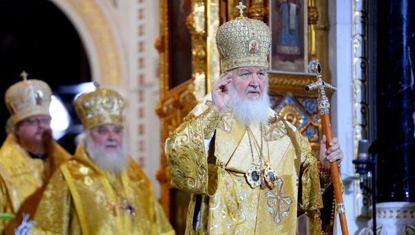 Рождественское богослужение в храме Христа Спасителя Рождественское богослужение в храме Христа Спасителя