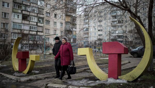 Ситуация в Мариуполе. Архивное фото Ситуация в Мариуполе. Архивное фото