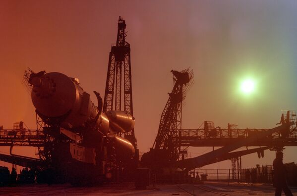 Транспортировка корабля Союз-39 Транспортировка корабля Союз-39