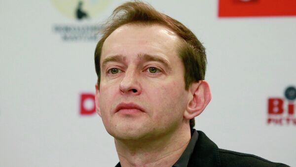 Актер Константин Хабенский на пресс-конференции в МИА Россия сегодня Актер Константин Хабенский на пресс-конференции в МИА Россия сегодня