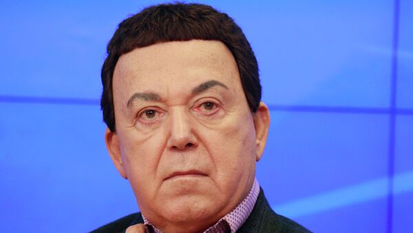 Первый заместитель председателя Комитета по культуре ГД РФ Иосиф Кобзон. Архивное фото Первый заместитель председателя Комитета по культуре ГД РФ Иосиф Кобзон. Архивное фото
