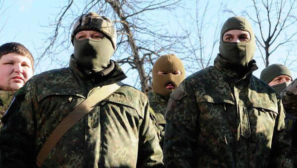 Украинские военные. Архивное фото Украинские военные. Архивное фото