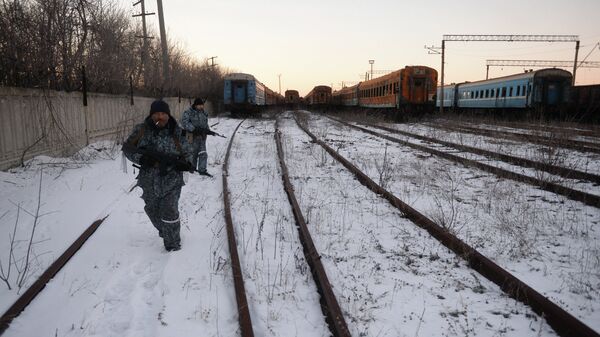 Ополченцы Луганской народной республики (ЛНР) в Чернухино Ополченцы Луганской народной республики (ЛНР) в Чернухино