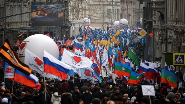 Шествие и митинг движения Антимайдан Шествие и митинг движения Антимайдан