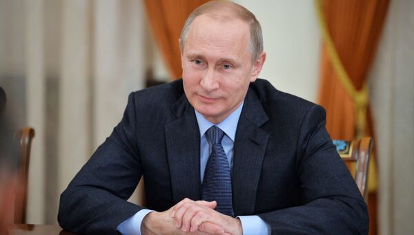 Президент России Владимир Путин. Архивное фото Президент России Владимир Путин. Архивное фото