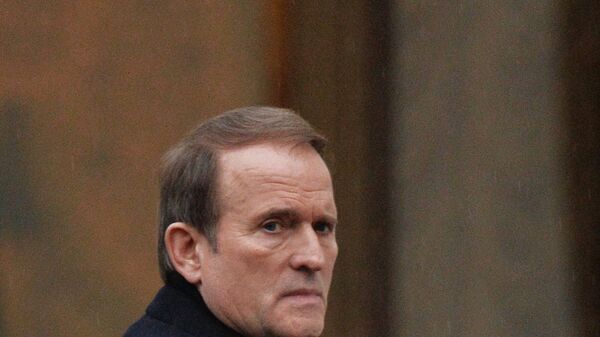 Лидер движения Украинский выбор Виктор Медведчук Лидер движения Украинский выбор Виктор Медведчук