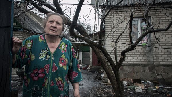 Жительница поселка Чернухино. Архивное фото Жительница поселка Чернухино. Архивное фото