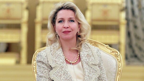 Светлана Медведева в Кремле. Архивное фото Светлана Медведева в Кремле. Архивное фото
