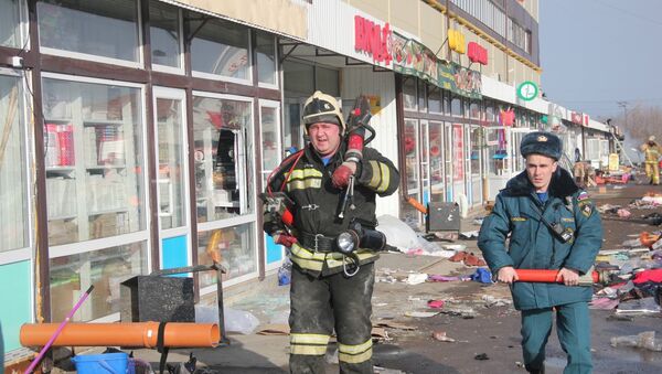 Пожарно-спасательные подразделения МЧС России ликвидируют последствия пожара в Кировском районе Казани Пожарно-спасательные подразделения МЧС России ликвидируют последствия пожара в Кировском районе Казани
