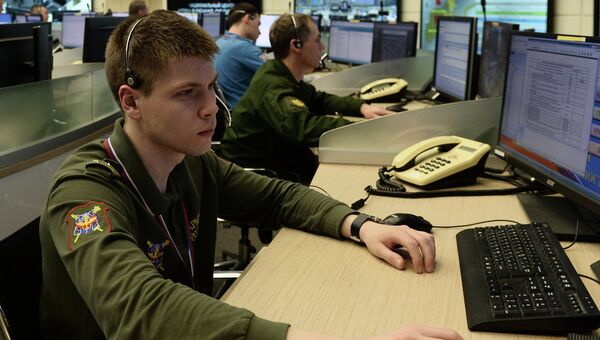 Центр управления повседневной деятельностью ВС РФ. Архивное фото Центр управления повседневной деятельностью ВС РФ. Архивное фото