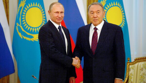 Рабочая поездка президента РФ В.Путина в Казахстан Рабочая поездка президента РФ В.Путина в Казахстан