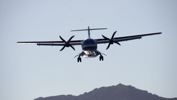 Cамолет ATR 72. Архивное фото Cамолет ATR 72. Архивное фото