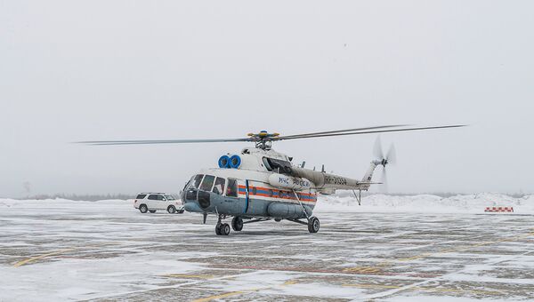 Вертолёт МИ-8 МЧС России. Архивное фото Вертолёт МИ-8 МЧС России. Архивное фото