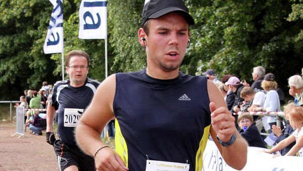 Второй пилот разбившегося во Франции самолета Germanwings Андреас Лубитц. Архивное фото Второй пилот разбившегося во Франции самолета Germanwings Андреас Лубитц. Архивное фото