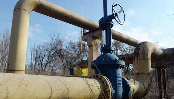 Газораспределинельная станция. Архивное фото Газораспределинельная станция. Архивное фото