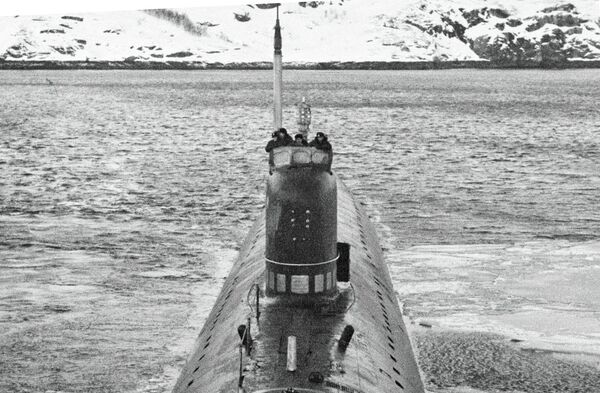 Атомная подводная лодка Ленинский комсомол. Атомная подводная лодка Ленинский комсомол.