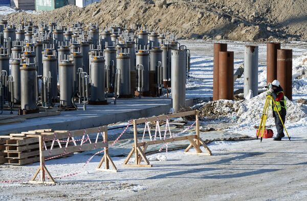 Строительство завода по производству сжиженного природного газа на Ямале Строительство завода по производству сжиженного природного газа на Ямале