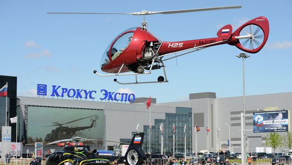 Вертолет Dynali H2S, прибывет для участия в выставке HeliRussia 2015 Вертолет Dynali H2S, прибывет для участия в выставке HeliRussia 2015