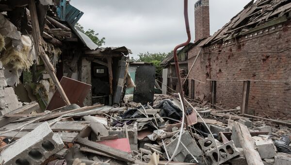 Ситуация в Донбассе. Архивное фото Ситуация в Донбассе. Архивное фото
