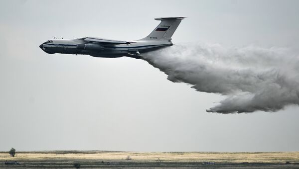 Самолет Ил-76. Архивное фото Самолет Ил-76. Архивное фото