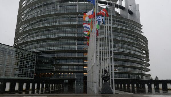 Здание Европарламента в Страсбурге Здание Европарламента в Страсбурге