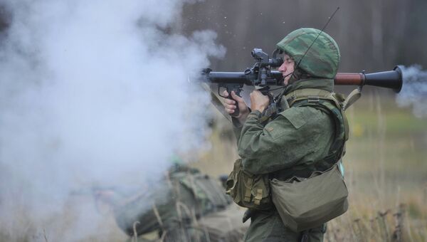 Огневая подготовка военных Западного военного округа Огневая подготовка военных Западного военного округа
