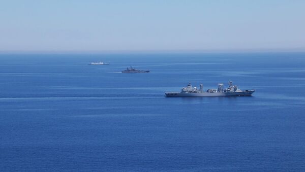 Военные учения ВМФ в Средиземном море. Архивное фото Военные учения ВМФ в Средиземном море. Архивное фото