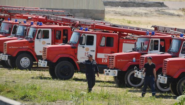 Пожар на нефтебазе в Киевской области Пожар на нефтебазе в Киевской области