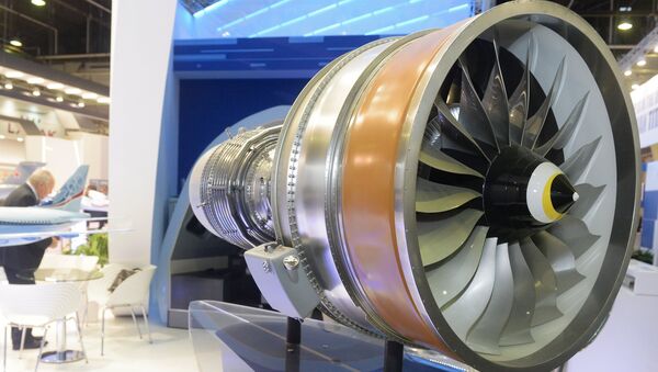 Двигатель ПД-14 для самолета МС-21 АО Объединенная двигательная корпорация. Архивное фото Двигатель ПД-14 для самолета МС-21 АО Объединенная двигательная корпорация. Архивное фото