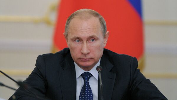 Президент России Владимир Путин. Архивное фото Президент России Владимир Путин. Архивное фото