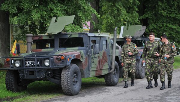 Церемония открытия международных военных учений Репид Трайдент - 2015 Церемония открытия международных военных учений Репид Трайдент - 2015
