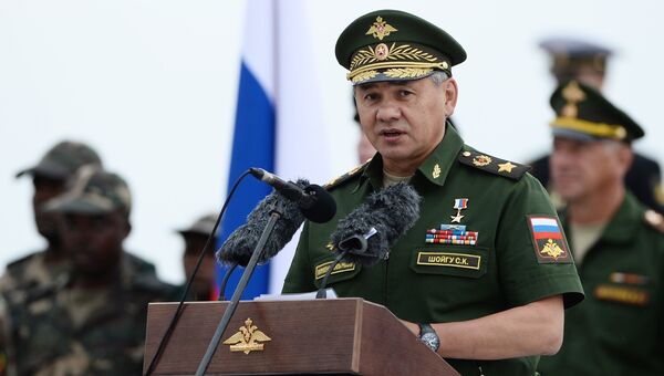 Министр обороны Российской Федерации генерал армии Сергей Шойгу. Архивное фото Министр обороны Российской Федерации генерал армии Сергей Шойгу. Архивное фото