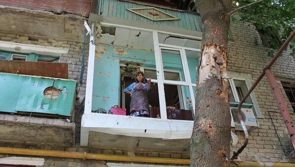 Ситуация в Горловке. Архивное фото Ситуация в Горловке. Архивное фото