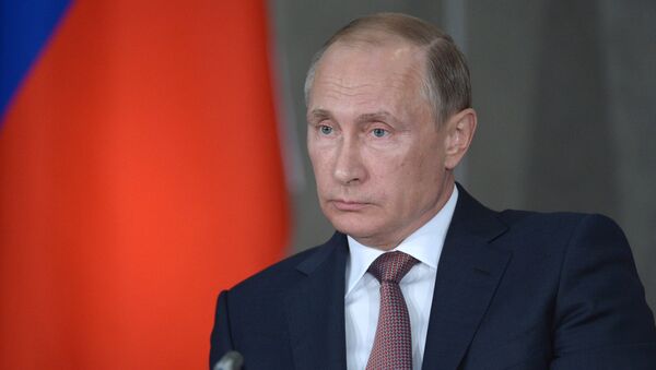 Президент РФ Владимир Путин. Архивное фото Президент РФ Владимир Путин. Архивное фото